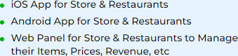 Store & Restaurant Apps